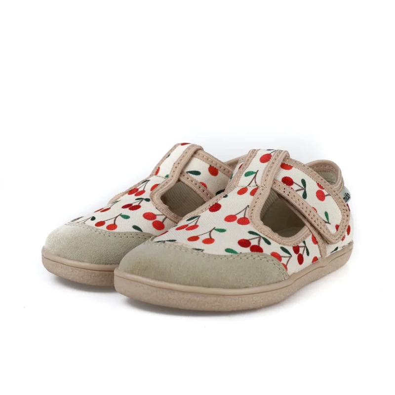 Mido - Kapcie Barefoot Cherry Beige 189/289 - bubutik.pl