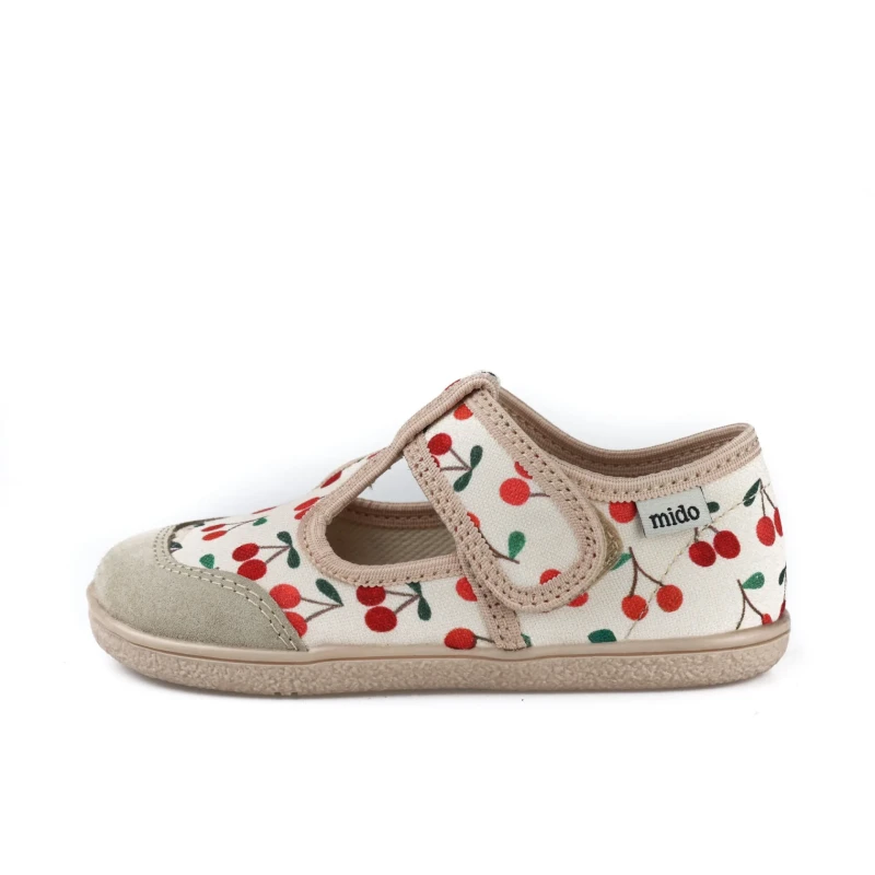 Mido - Kapcie Barefoot Cherry Beige 189/289 - bubutik.pl