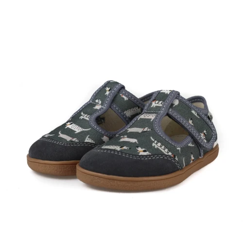 Mido - Kapcie Barefoot Doggy Gray 189/289  