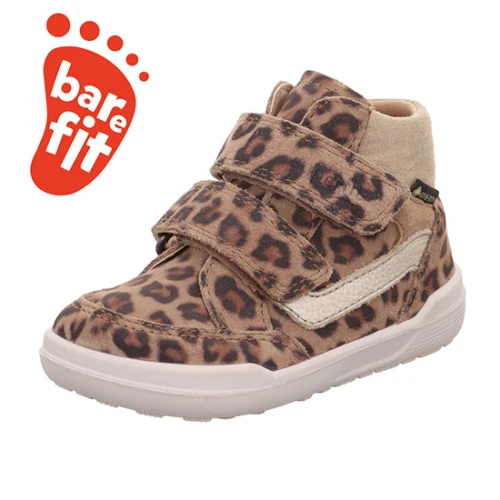 Superfit - Trzewiki Barefoot Gore-Tex Braun/Gold 1-100203-3010 Panterka