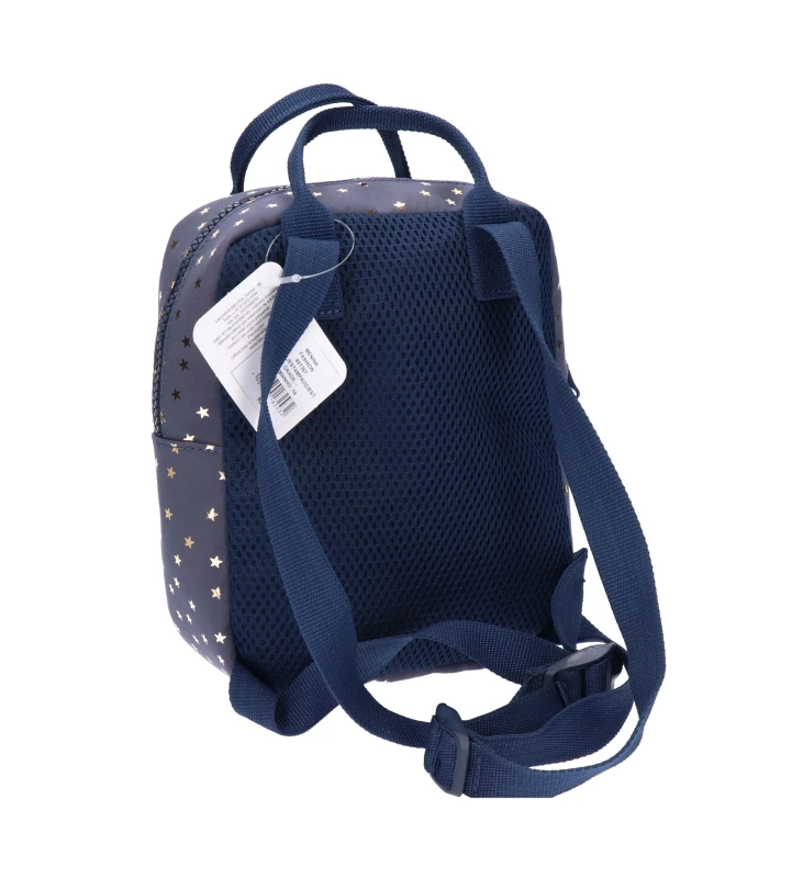 BIBI - Plecak dla dziewczynki 857367 Granat Gwiazdki - bubutik.pl