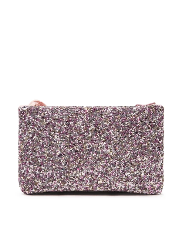 BIBI - Torebka dla dziewczynki 857383 Różowy Brokat - bubutik.pl