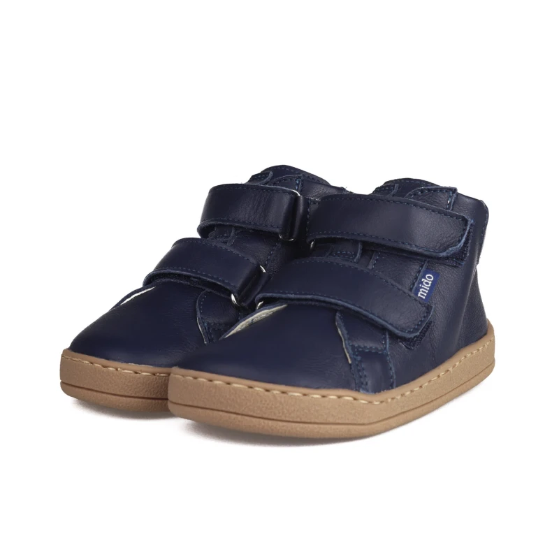 Mido - Trzewiki Dziecięce Barefoot 60-04 / 70-04 Granat - bubutik.pl