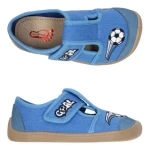 3F Bar3foot Kapcie Barefoot ELF NEVADA 3BE3/15R Blue Piłka
