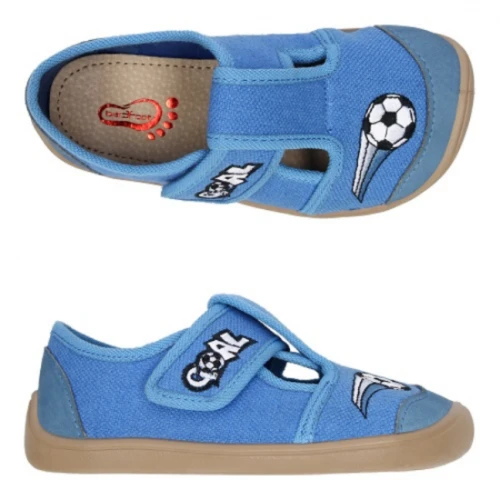 3F Bar3foot Kapcie Barefoot ELF NEVADA 3BE3/15R Blue Piłka