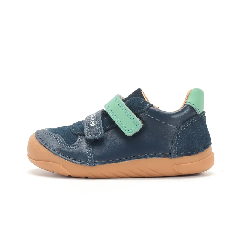 D.D. Step - Półbuty Dziecięce Barefoot S108-62385 Royal Blue - bubutik.pl