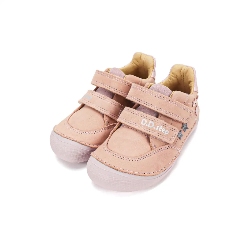D.D. Step - Półbuty Dziecięce Barefoot S063-62567L Baby Pink - bubutik.pl