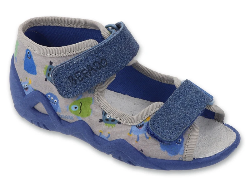 Befado - Kapcie Snake 350P069 Potworki - bubutik.pl