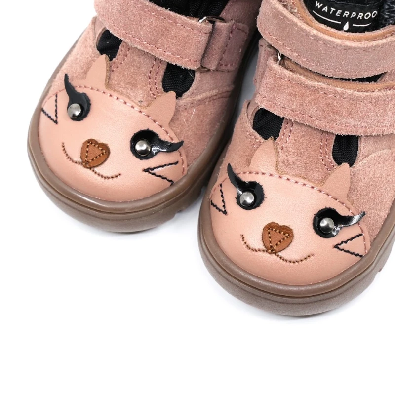 Mrugała - Trzewiki Wodoodporne Ocieplone Andy Kitty Rosa - bubutik.pl