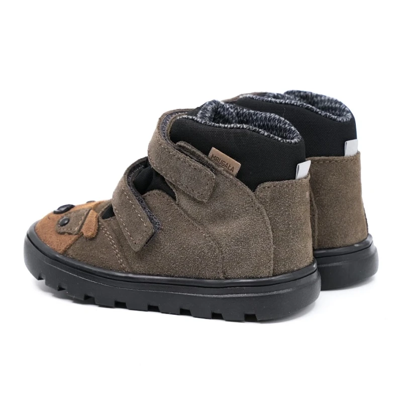 Mrugała - Trzewiki Dziecięce Wodoodporne Ocieplone Andy Puppy Grey - bubutik.pl