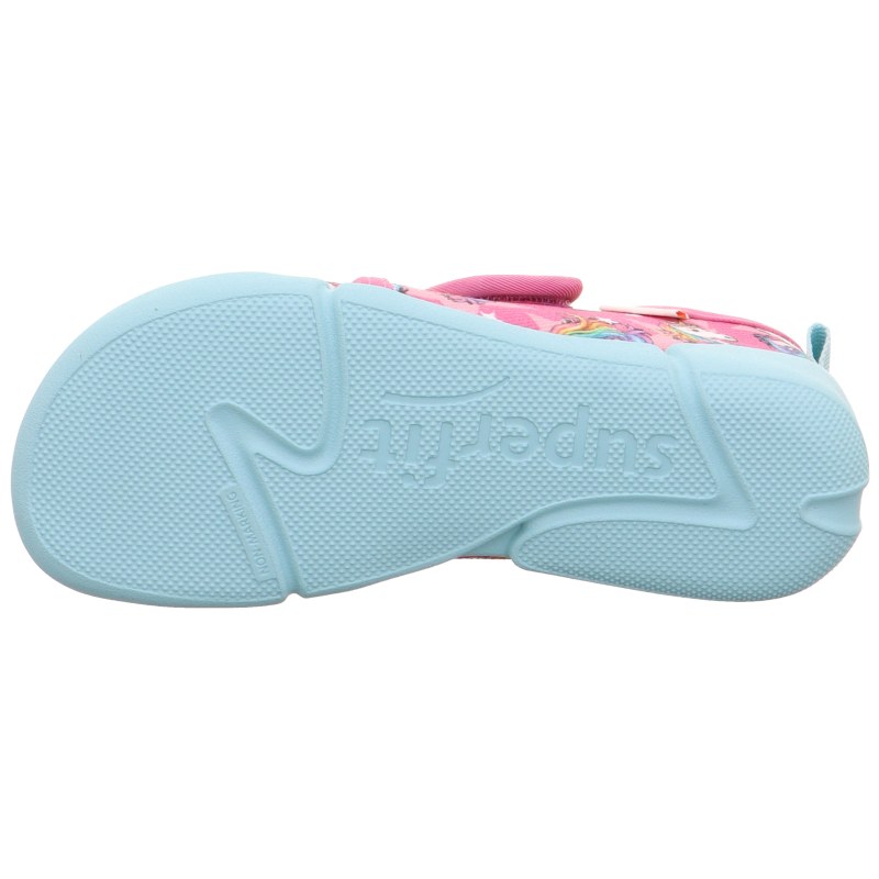 Superfit - Kapcie Dziewczęce Barefoot Venti Pink 1-006700-5520 - bubutik.pl