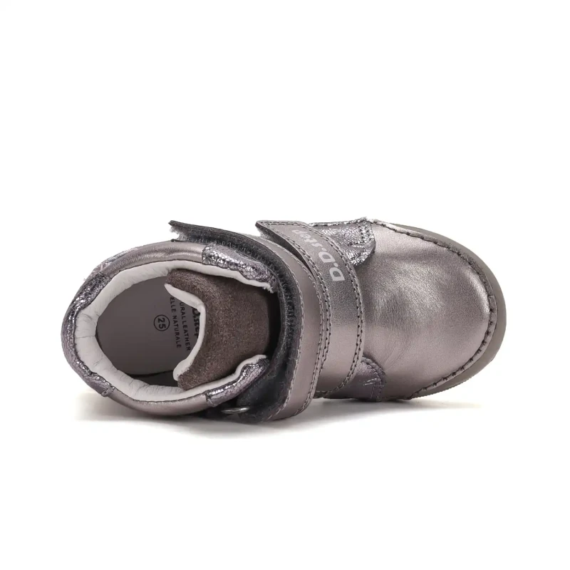 D.D. Step - Świecące Trzewiki Skórzane A068-62147AM Copper Jednorożec - bubutik.pl