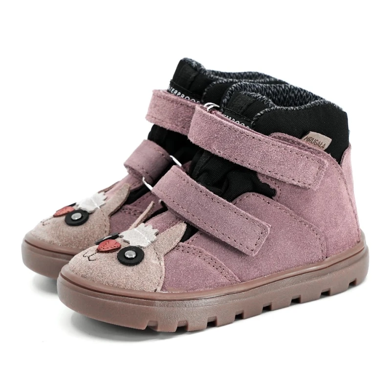 Mrugała - Trzewiki Wodoodporne Ocieplone Andy Alpaca Lawenda - bubutik.pl