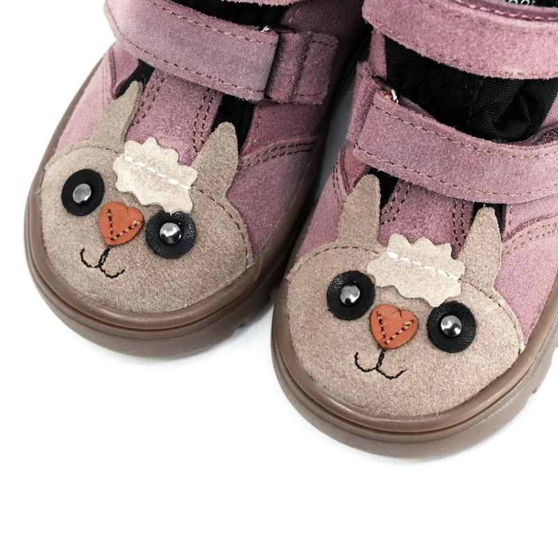 Mrugała - Trzewiki Wodoodporne Ocieplone Andy Alpaca Lawenda - bubutik.pl