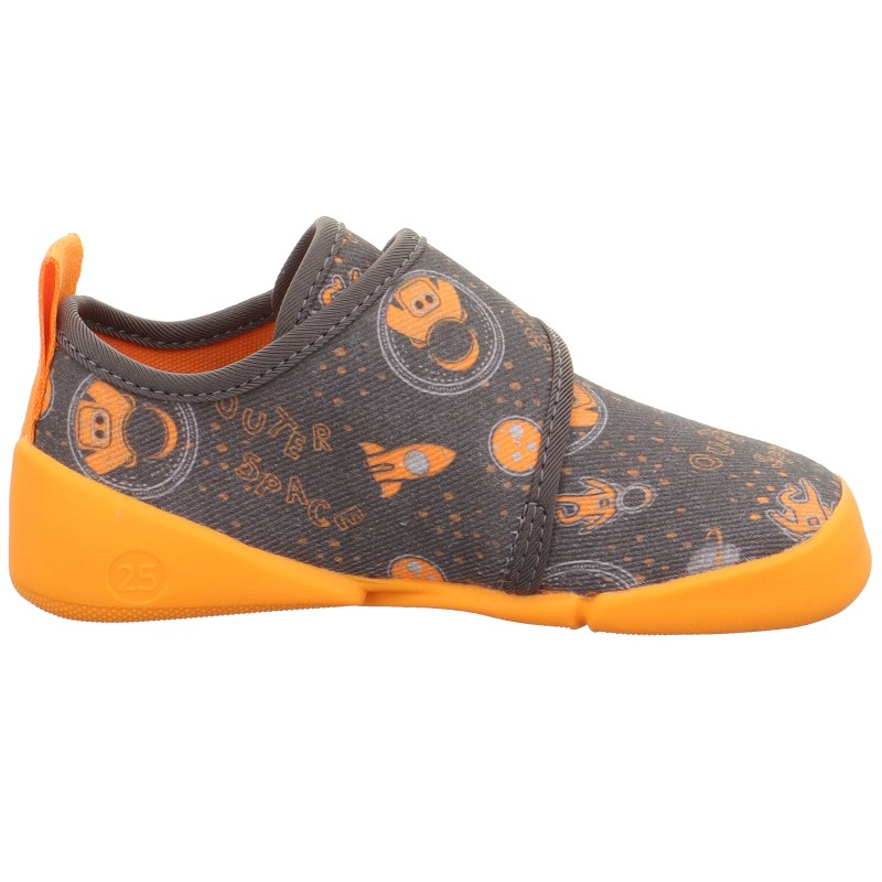 Superfit - Kapcie Chłopięce Barefoot Venti Grau 1-006700-2010 - bubutik.pl