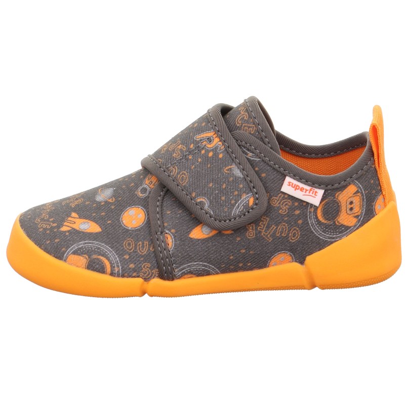 Superfit - Kapcie Chłopięce Barefoot Venti Grau 1-006700-2010 - bubutik.pl