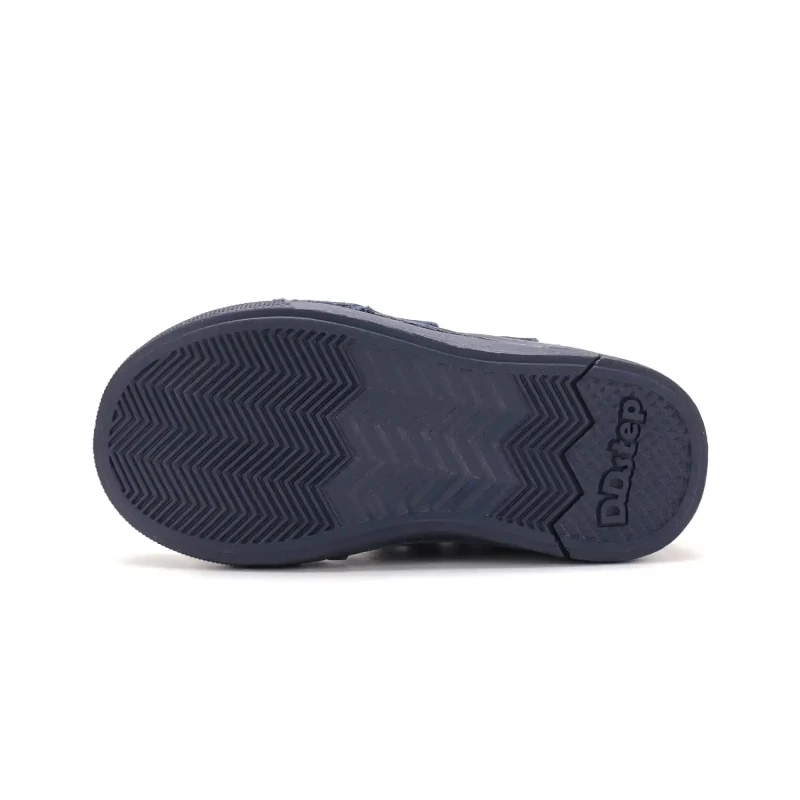 D.D. Step - Świecące Trzewiki Skórzane A068-62454AM Royal Blue - bubutik.pl