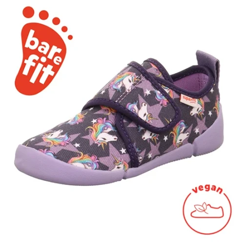 Superfit - Kapcie Dziewczęce Barefoot Venti Viola 1-006700-8520