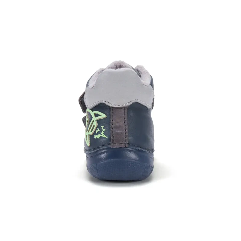 D.D. Step - Trzewiki  Dziecięce Ocieplane  A082-62203 Royal Blue - bubutik.pl