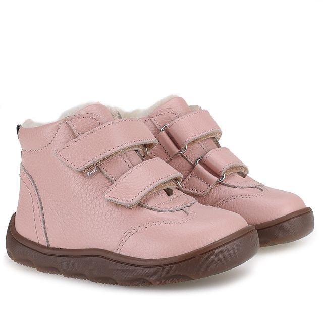 Emel - Trzewiki Zimowe Barefoot Z Membraną Wodoodporną Kodiak EV 2725D-6 Róż  - bubutik.pl
