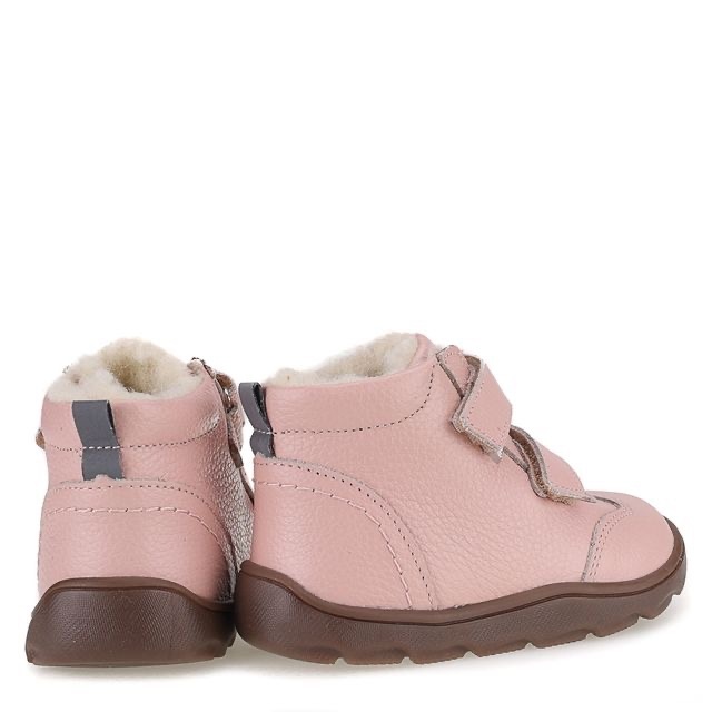 Emel - Trzewiki Zimowe Barefoot Z Membraną Wodoodporną Kodiak EV 2725D-6 Róż  - bubutik.pl