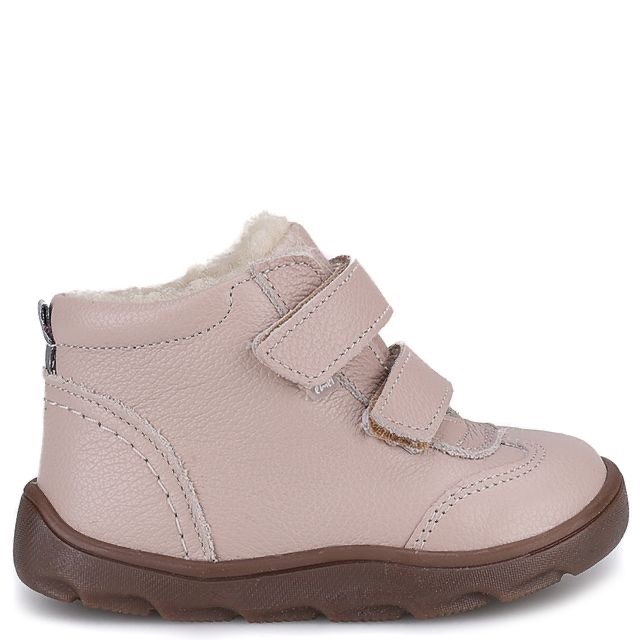 Emel - Trzewiki Zimowe Barefoot Z Membraną Wodoodporną Kodiak EV 2725D-5 Kremowe - bubutik.pl