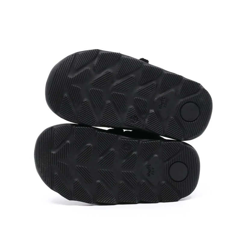 Mrugała - Trzewiki Dziecięce Ocieplane Wodoodporne Barefoot Neko Alpaca Black - bubutik.pl