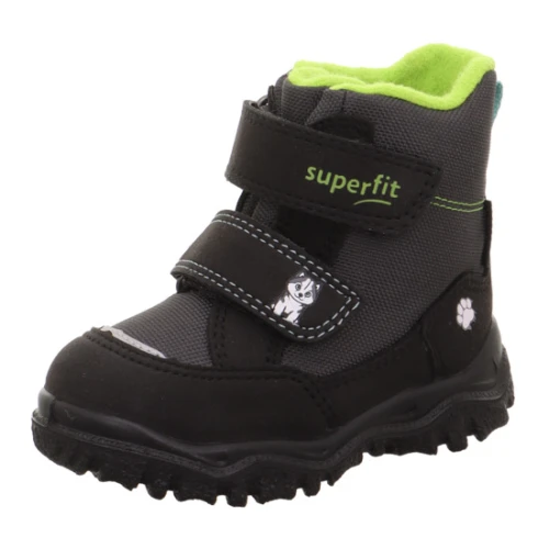 Superfit - Śniegowce Dla Chłopca Wodoodporne 1-006047-0020 HUSKY1 Czarne