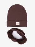 Ul&Ka - Czapka z Kominem Czekolada Line