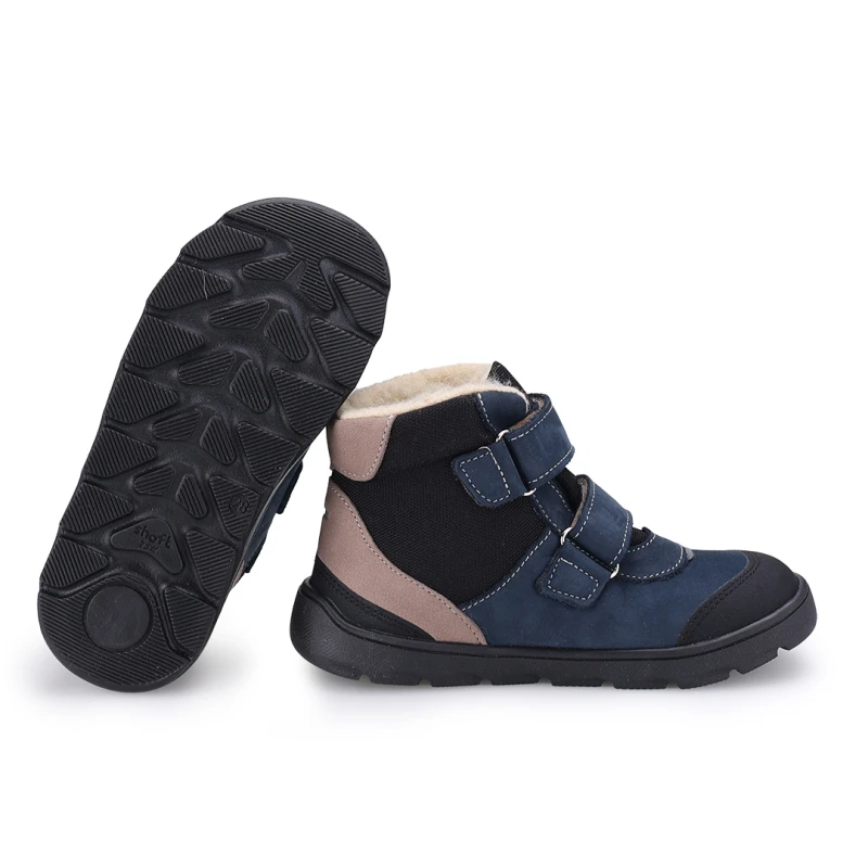 Emel - Trzewiki Zimowe Barefoot Z Membraną Wodoodporną Tatra EV 2844A - bubutik.pl