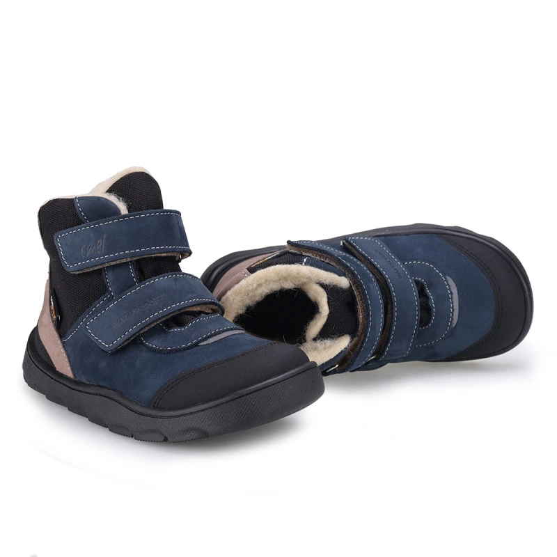 Emel - Trzewiki Zimowe Barefoot Z Membraną Wodoodporną Tatra EV 2844A - bubutik.pl