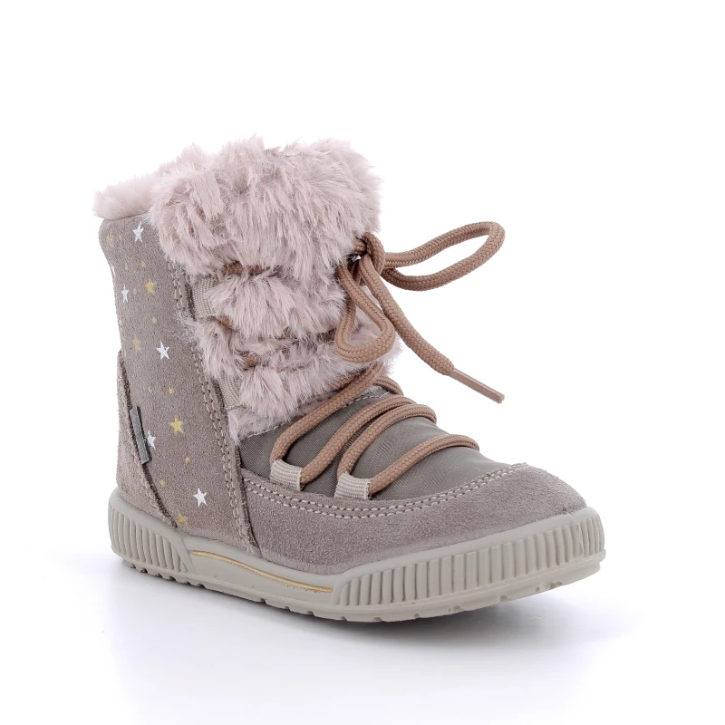 Primigi - Zimowe Trzewiki Wodoodporne Gore-Tex 2361400 beż - bubutik.pl