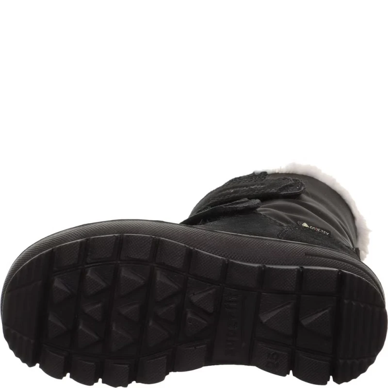 Superfit - Kozaki Dziewczęce Wodoodporne Flavia 1-000229-0000 Black - bubutik.pl