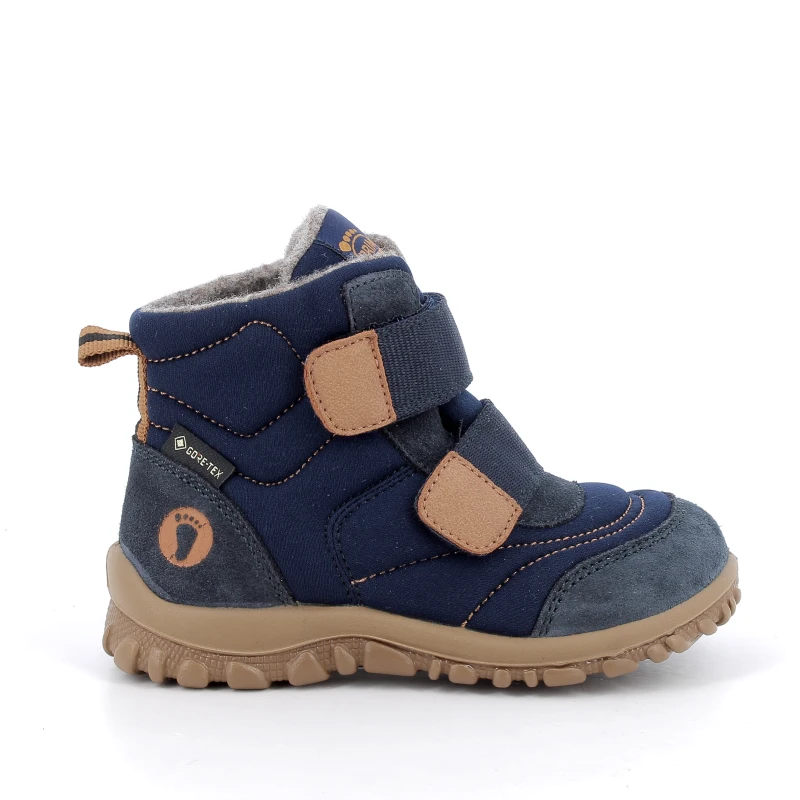 Primigi - Zimowe Trzewiki Wodoodporne Gore-Tex 2365100 Granat - bubutik.pl