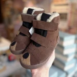 Mido - Trzewiki Zimowe Barefoot Cocoa Miś Wełna 72-08