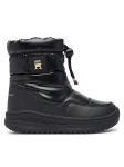 Tommy Hilfiger - Wodoodporne Śniegowce Dziewczęce T3AD-35206-1474999 Black