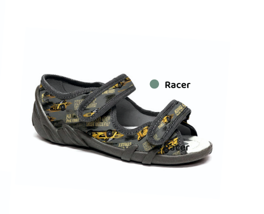 Renbut - Kapcie Chłopięce Sandałki Oddychające Racer - bubutik.pl