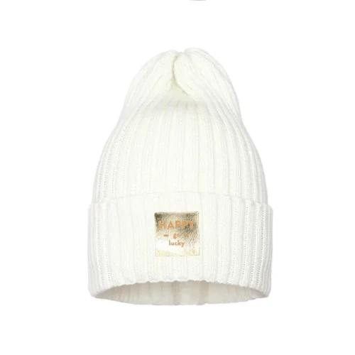 PUPILL - Czapka przejściowa RITA krem