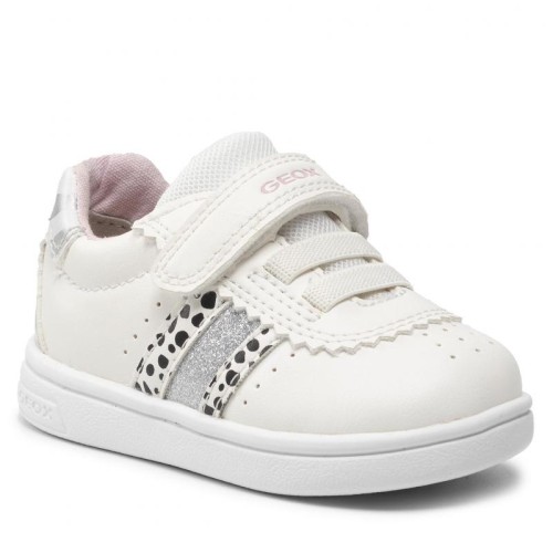 Geox Sneakersy B Djrock G. C B251WC 000BC C0007 M White/Silver 