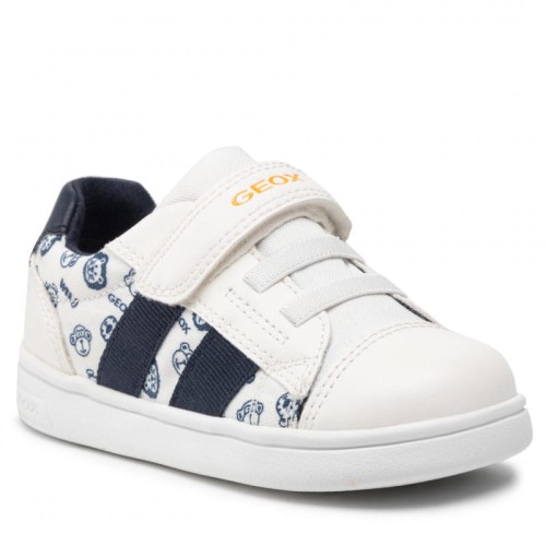 Geox Sneakersy B DJROCK  B. C - B252CC 0AW54 C0899 White/Navy 