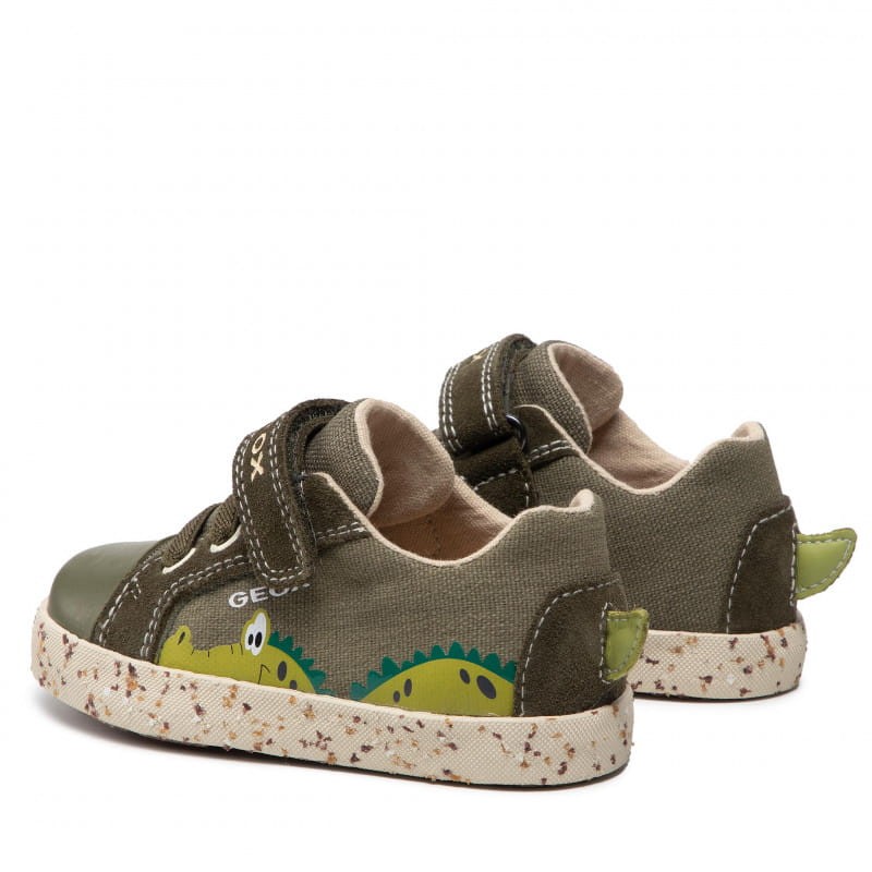GEOX - Trampki dziecięce B25A7C 01022 C3014 M Dk Green