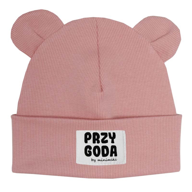 Dziecieca-czapka-beanie-z-uszkami-Minimiki-rozowa-Przygoda.jpg