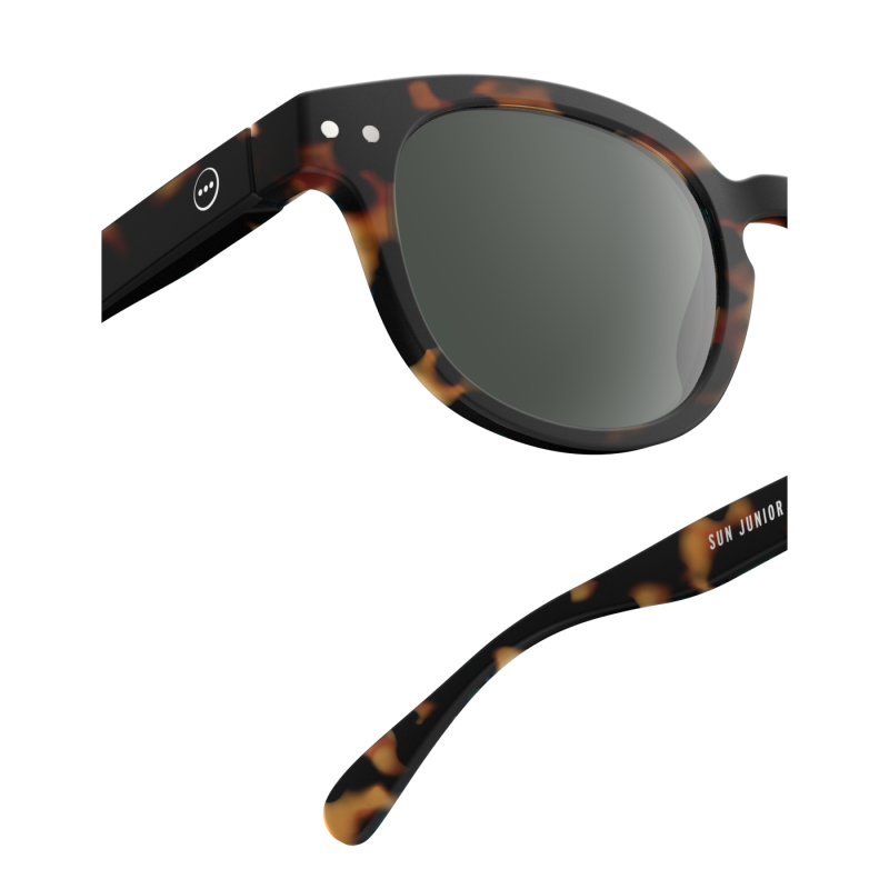 IZIPIZI - Okulary Przeciwsłoneczne JUNIOR 5-10Y Tortoise #C