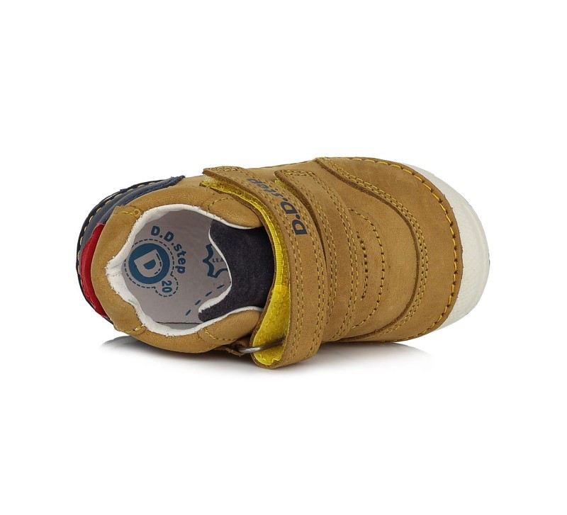 D.D. Step - Półbuty Chłopięce S038-316B Yellow