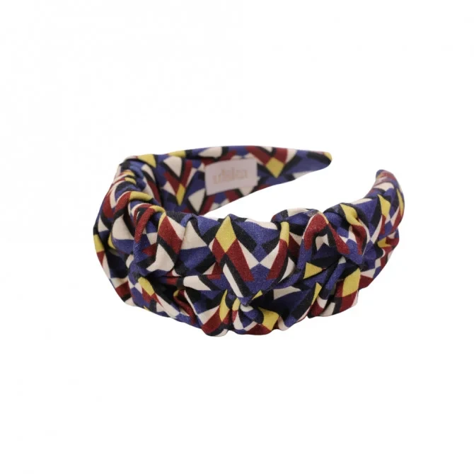 Ul&Ka - Opaska do włosów Marszczulka Regular Kaleidoscope Retro