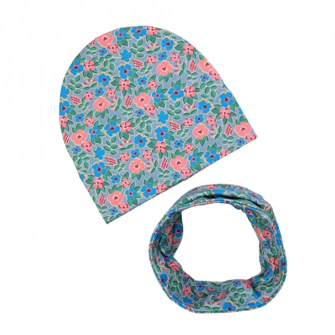 Ul&ka - Czapka z kominem Lucy Blue