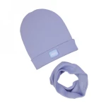 Ul&Ka - Czapka z kominem Baby Blue Line
