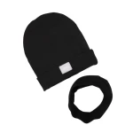 Ul&Ka - Czapka z kominem Black Line