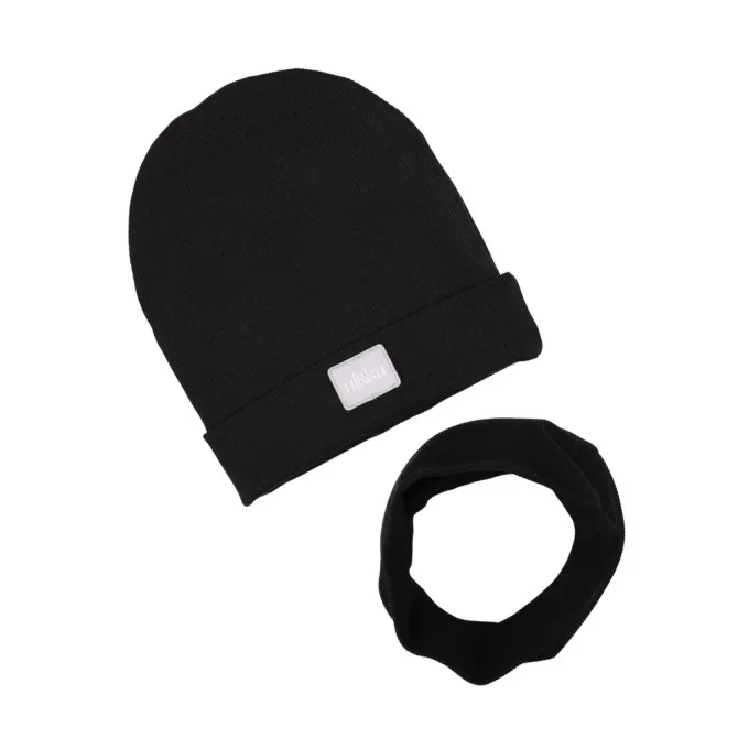 Ul&Ka - Czapka z kominem Black Line