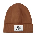 Minimiki - Czapka Prążkowana BEANIE Karmel CZORT